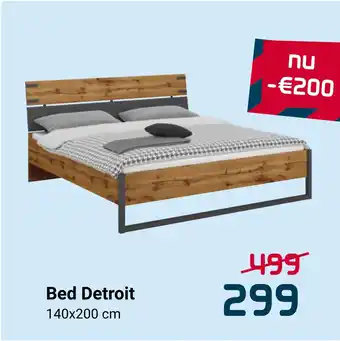 Beddenreus Bed Detroit aanbieding