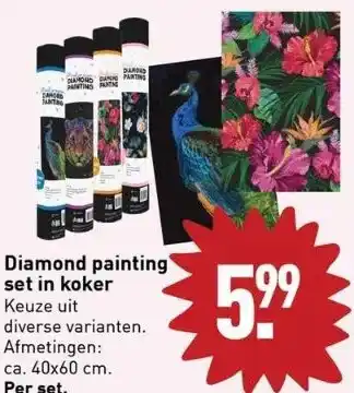 ALDI Diamond painting aanbieding