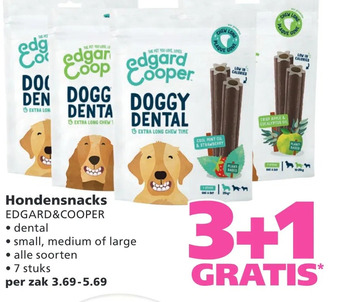 Ranzijn Hondensnacks edgard&cooper aanbieding