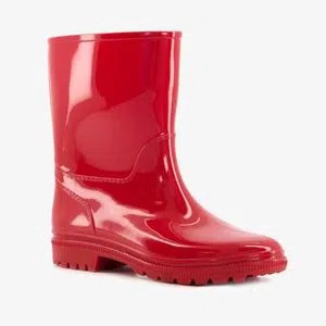 Rode kinder regenlaarzen aanbieding bij Scapino