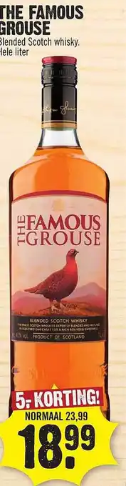 Dirk The famous grouse aanbieding