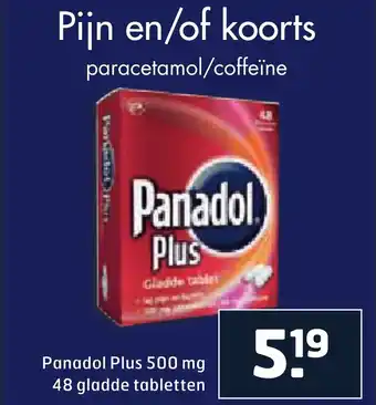Trekpleister Panadol Plus aanbieding