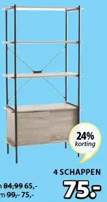Jysk VANDBORG WANDREK 4 SCHAPPEN aanbieding