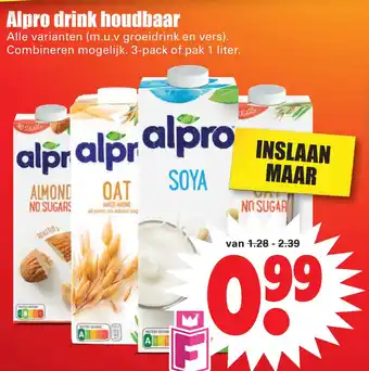 Dirk Alpro drink houdbaar aanbieding