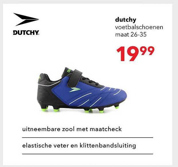Dutch voetbalschoenen aanbieding bij Scapino