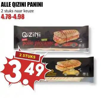 MCD Supermarkt Alle qizini panini aanbieding