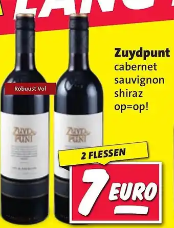 Nettorama Zuydpunt cabernet sauvignon shiraz aanbieding