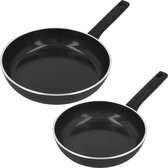 Bol.com Demeyere alu comfort 3 koekenpan - ceraforce - set ø20cm + ø24cm - ptfe en pfas vrij aanbieding