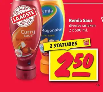 Nettorama Remia saus aanbieding