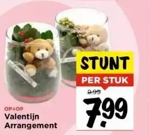 Vomar Voordeelmarkt Valentijn arrangement aanbieding