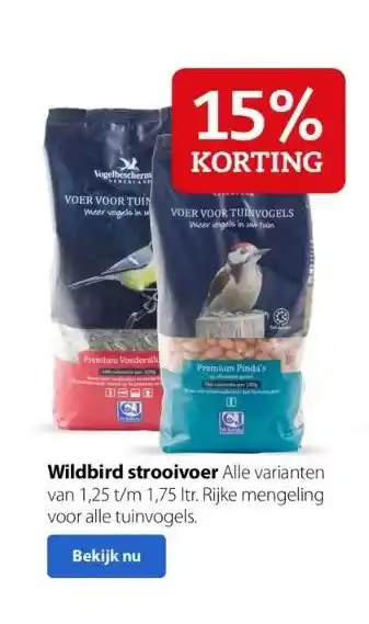 Pets Place Wildbird strooivoer aanbieding