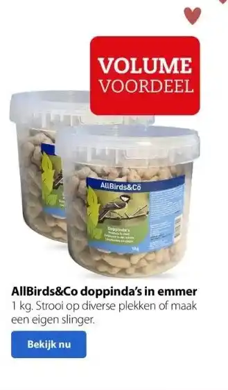 Pets Place Allbirds&co doppinda's in emmer aanbieding