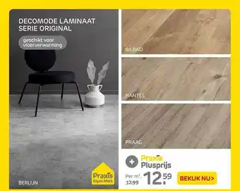 Praxis Decomode laminaat serie original aanbieding