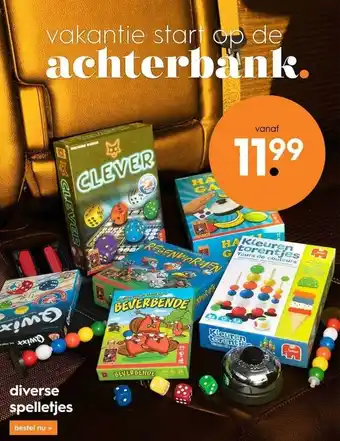 Blokker Diverse spelletjes aanbieding