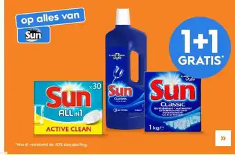 Blokker Op alles van sun aanbieding