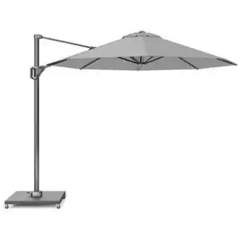 Blokker Platinum voyager t1 zweefparasol ø3 m - light grey aanbieding