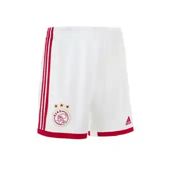 Geomix Adidas ajax amsterdam kinderen thui short  2022/23 wit aanbieding