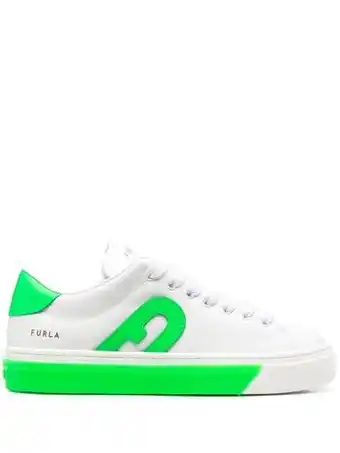 Farfetch Furla joy low-top sneakers - wit aanbieding