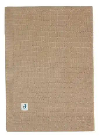 MamaLoes Babysjop Jollein pure knit biscuit 75x100 cm wiegdeken 516-511-67012 aanbieding