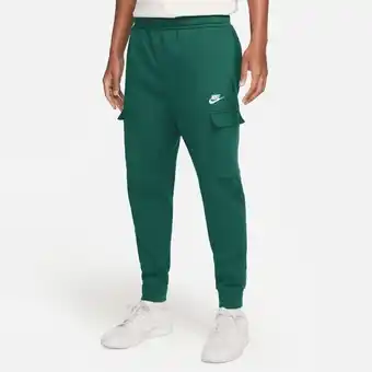 Nike Nike sportswear club fleece cargobroek voor heren - groen aanbieding