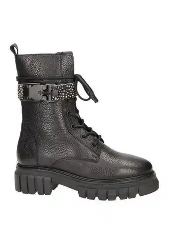 Verest Schoenen Maruti zwarte  veterboots mercy leather aanbieding