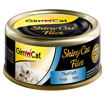 Zooplus Gimcat shinycat kattenvoer 6 x 70 g - tonijn aanbieding