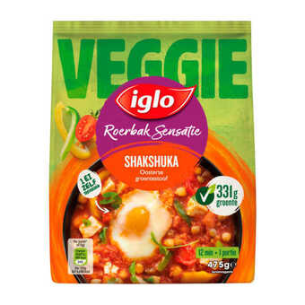 Coop Iglo roerbak sensatie veggie shakshuka aanbieding