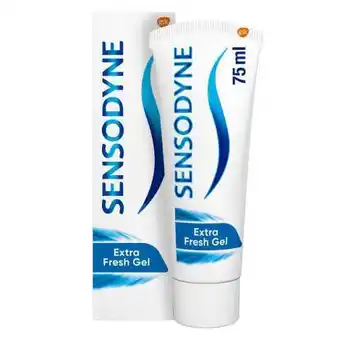 Coop Sensodyne tandpasta extra fresh aanbieding