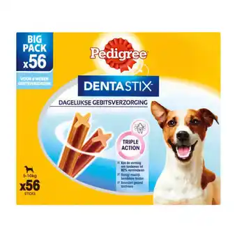 Coop Pedigree dentastix 56-pack mini aanbieding