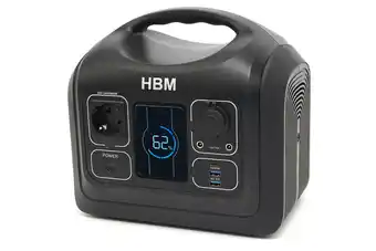 HBM Machines Hbm 1800 watt 230v / 12v  professionele mobiele power station / powerbank – capaciteit 1448wh aanbieding