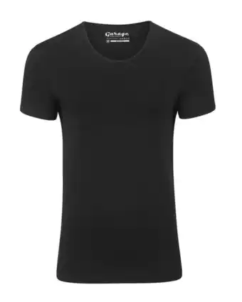 Only for Men Garage slim fit  heren t-shirt ronde hals aanbieding