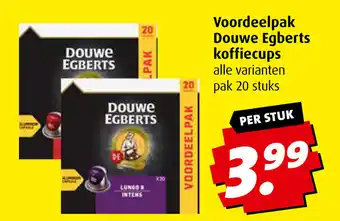 Boni Voordeelpak douwe egberts koffiecups 20 stuks aanbieding