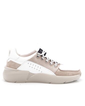 Nubikk roque royal black blue grey combi lage sneakers aanbieding bij Nolten  Schoenen