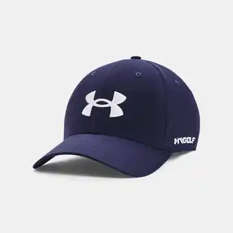 Under Armour Herenpet under armour golf96 midnight marineblauw / wit osfm aanbieding