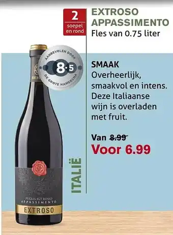 Hoogvliet Extroso appassimento aanbieding