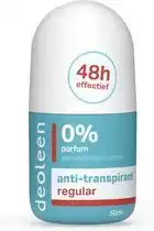 Bol.com Deoleen anti-transpirant - roller regular - deodorant - 50 ml aanbieding