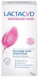 De Online Drogist Lactacyd wasemulsie gevoelige huid 200ml aanbieding