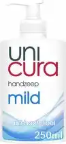 De Online Drogist Unicura handzeep mild 250ml aanbieding