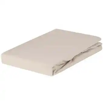 fonQ Livello hoeslaken jersey stone 90 x 220 cm aanbieding