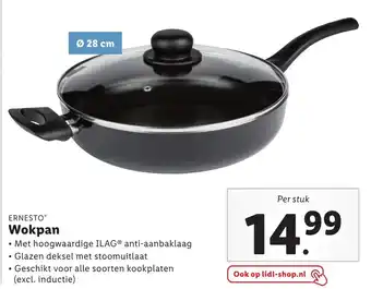 Lidl Ernesto Wokpan aanbieding