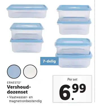 Lidl Ernesto Vershouddozen aanbieding