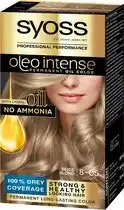 Bol.com Syoss oleo intense met dubbelwerkende olietechnologie - 8-05 rubio beige aanbieding