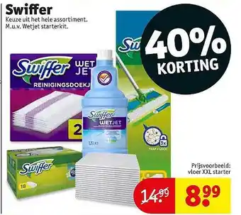 Kruidvat Swiffer aanbieding