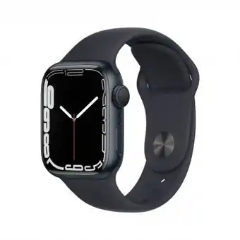 Amac [open box] apple watch series 7 - middernacht 38mm / 40mm / 41mm sportbandje wi-fi aanbieding