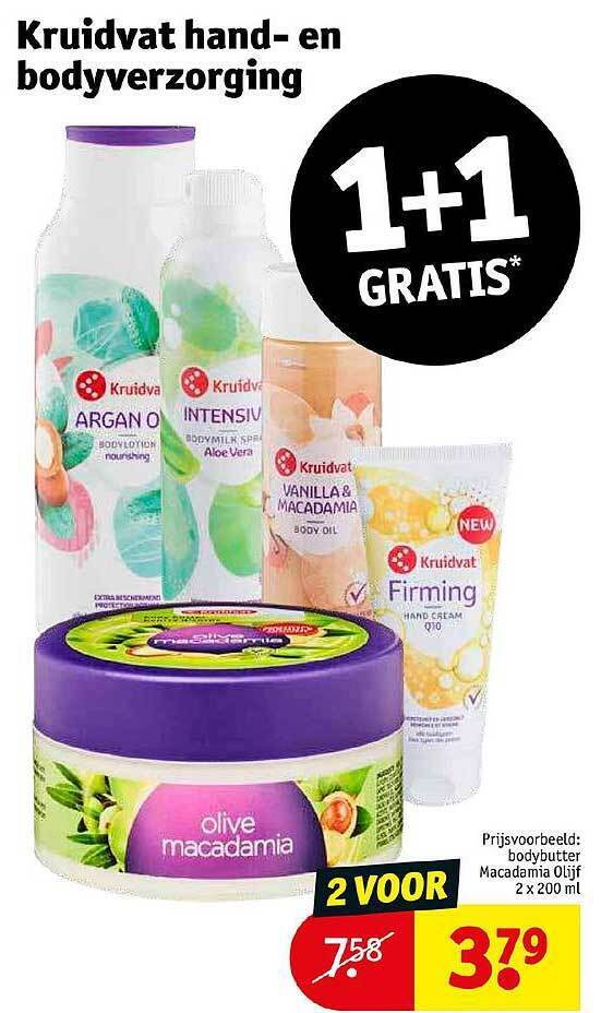 Kruidvat hand en aanbieding bij Kruidvat