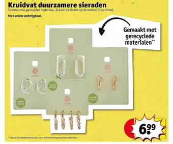 Kruidvat Kruidvat duurzamere sieraden aanbieding