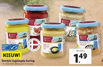 Lidl Soder Garden Deense ingelegde haring 225-275g aanbieding