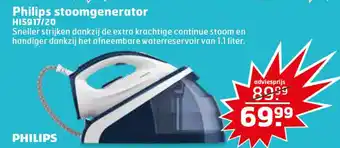 Trekpleister Philips stoomgenerator aanbieding