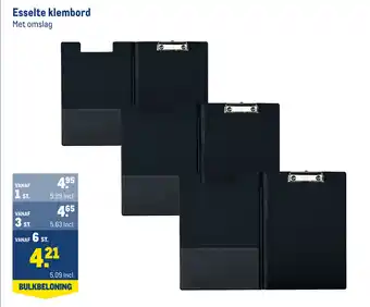 Makro Esselte klembord aanbieding