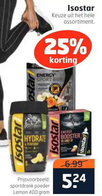 Trekpleister Isostar aanbieding